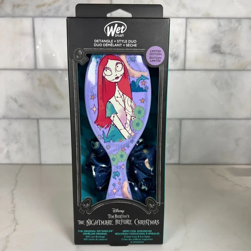 Wet Brush Nightmare Before Christmas Sally Limited Edition Detangler Whimsigoth